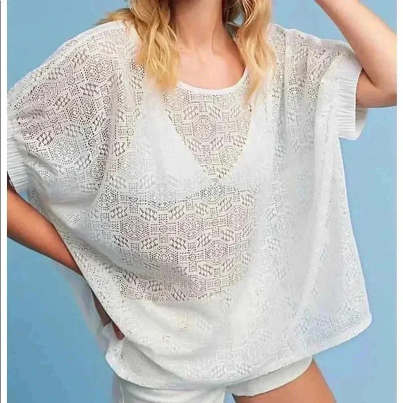 Anthropologie Tops - Akemi + Kin Bratton Lace Top Size M/L—A3